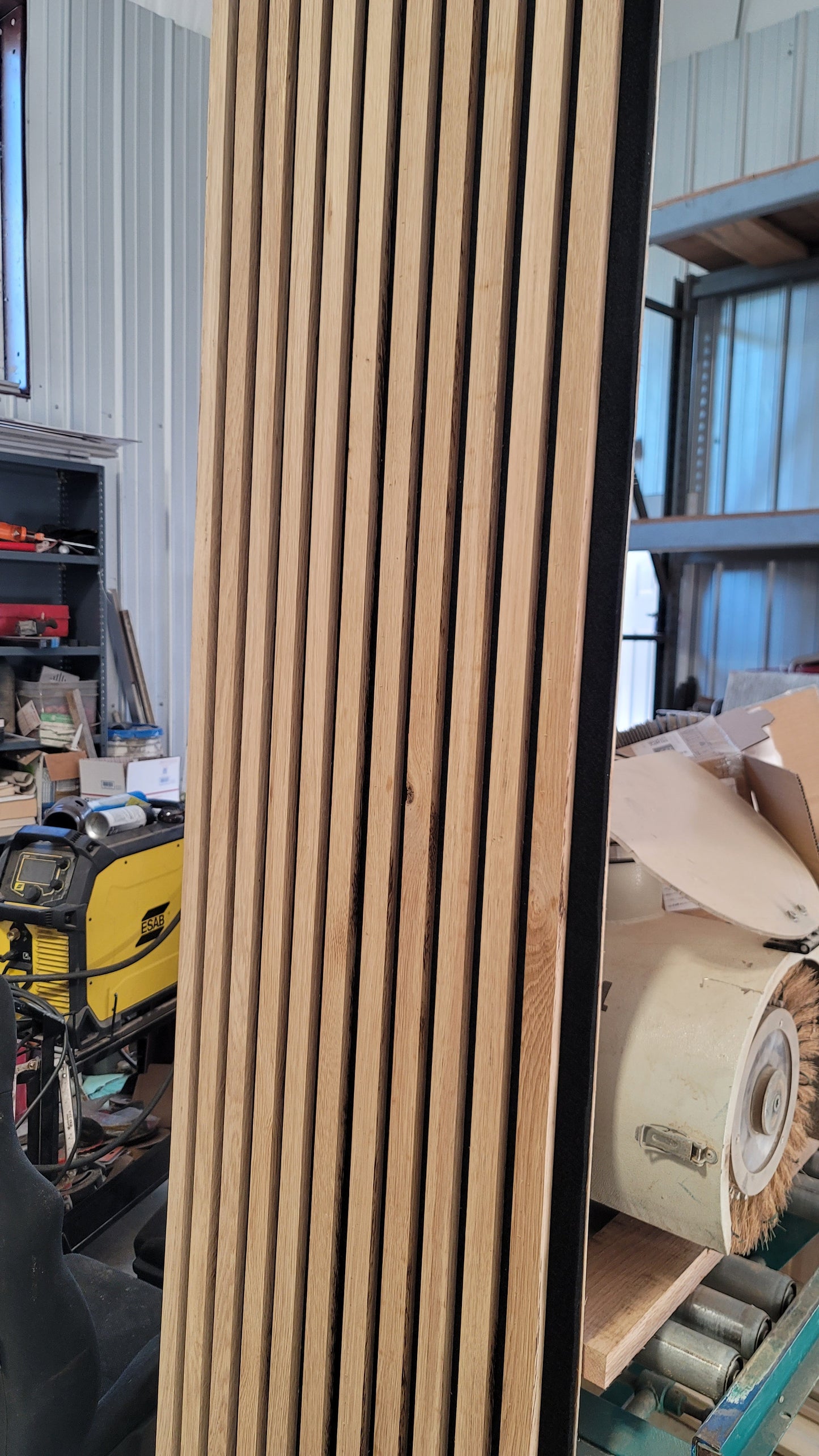 Acoustic Slat Wall Panels (Red Oak)