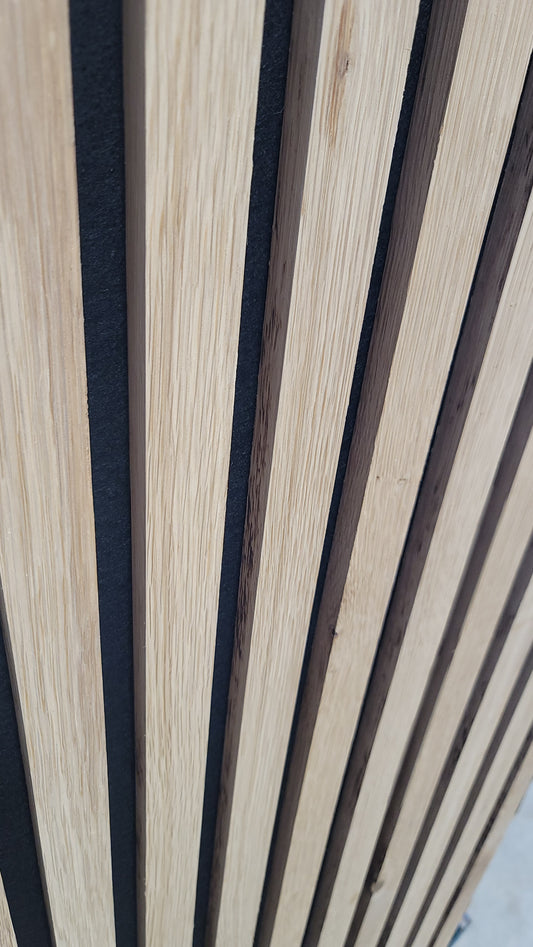 Acoustic Slat Wall Panels (Red Oak)